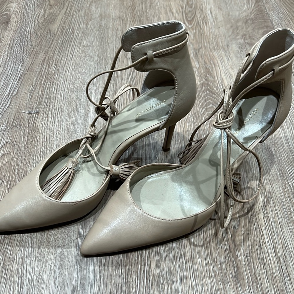 Ann Taylor Tassels Heels